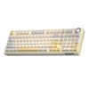 SOLAKAKA Ki99 Pro 99-Key Gasket Mechanical Keyboard Tri-Mode Hot-Swap Knob - Orange