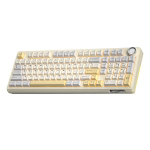 SOLAKAKA Ki99 Pro 99-Key Gasket Mechanical Keyboard Tri-Mode Hot-Swap Knob - Orange