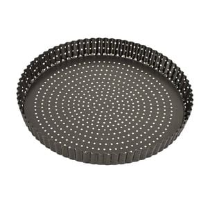 Perfect Crust Non-stick Loose Base Quiche Pan 30x0.35x0.35cm Bakemaster