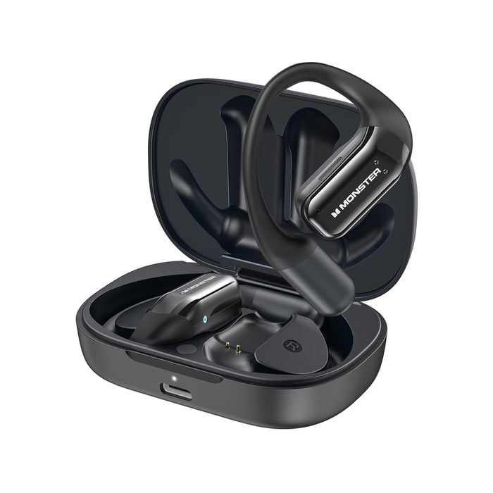 Monster Free100 Lite Wireless Open Ear Earphones Black