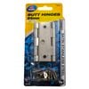 Zenith Fixed Pin Butt Hinge Stainless Steel 85mm 2pk