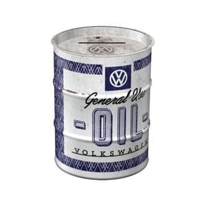 Nostalgic-Art Money Box Oil Barrel VW General Use Oil