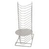 Trenton Benchtop Pizza Rack 18 Slot Chrome 300x500x730mm Commercial Kitchen Storage