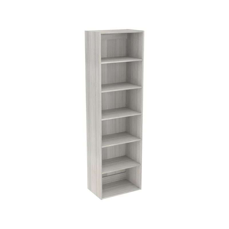 Lugna 2048 x 600 x 380mm Mist 5 Shelf Robe Insert