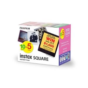 FUJIFILM INSTAX SQUARE Novelty Film (50 Pack)