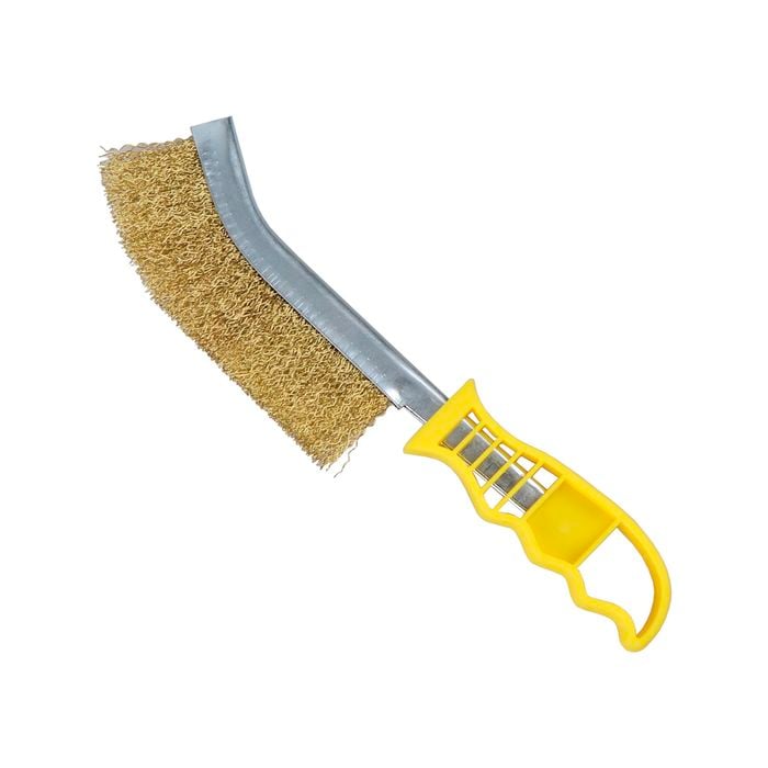 Haydn Brass Steel Backed Wire Brush