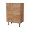 Palma 5-Drawer Chest of Drawers, Natural Oak