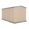 Absco Sheds 4.48 x 2.26 x 2.3m Classic Cream Highlander Double Door Garden Shed
