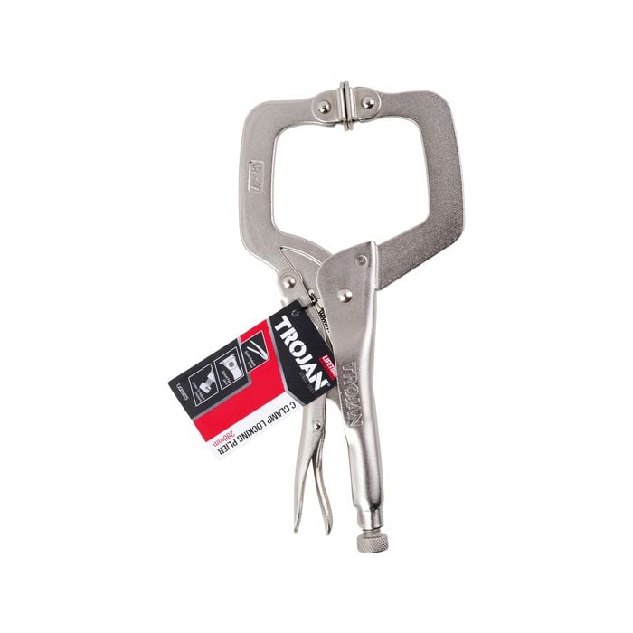 Trojan 280mm C Clamp Locking Pliers