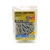 Zenith 10 - 8 x 50mm Galvanised Square Drive Countersunk Ribbed Head Timber Screws - 50 Pack