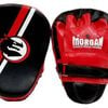 Morgan V2 Classic All Purpose Pre-bent Focus Pads (pair) [black/red]