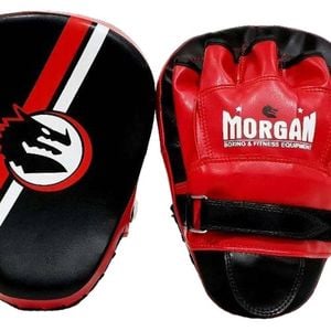 Morgan V2 Classic All Purpose Pre-bent Focus Pads (pair) [black/red]