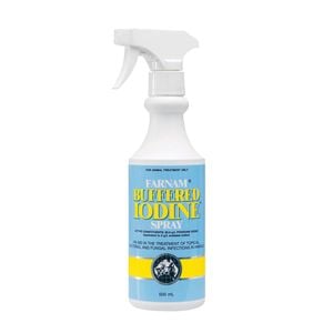 Iah Farnam Buffered Iodine Spray For Horses 500ml