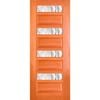 Woodcraft 2040 x 820 x 40mm Entrance Door F11 Glazed Glass SLG068
