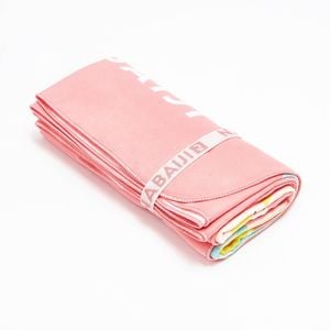 Decathlon | Compact Microfibre Swimming Towel With Snaps Size L 80 X 130 Cm - Print - One Size