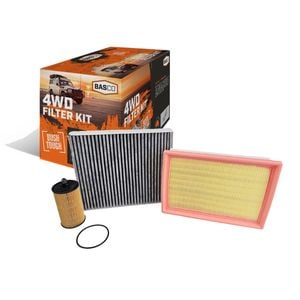 Oil(w/ Relief) Air Cabin Filter Kit For Holden Barina Tm 1.6l F16d4 11~19