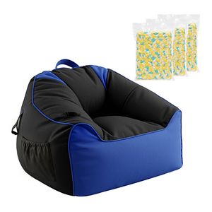 Artiss Gaming Bean Bag Chair With Filler Floor Gaming Chair Teens Kids Diy Filling