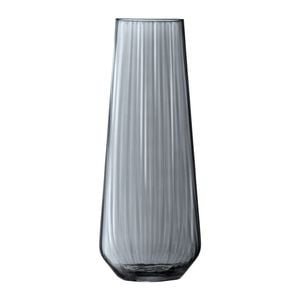 LSA International Vase Sheer Zinc Decorative Vessel Grey 36cm