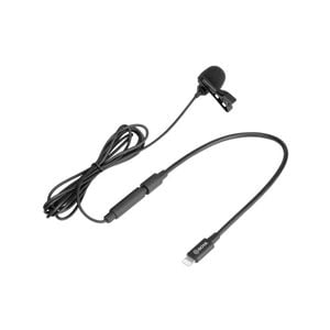 Boya BY-M2 Lavalier Clip On Lapel Microphone for iOS Devices
