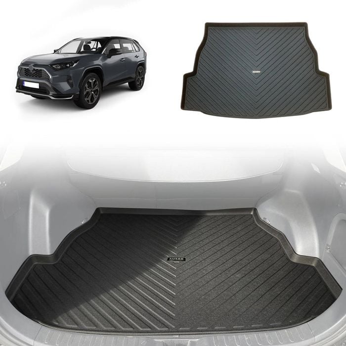 AUSGO Boot Liner for Toyota RAV4 2019-Onwards Cargo Trunk Mat