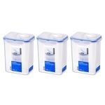 3PK Lock & Lock Classic Food Container 1.8L