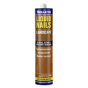 Selleys 415g Liquid Nails Landscape Stone Concrete Adhesive