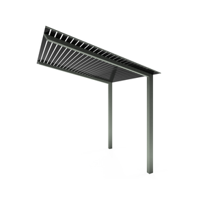 Exterior Life 5.0m Hollywood Woodland Grey/Black Pergola