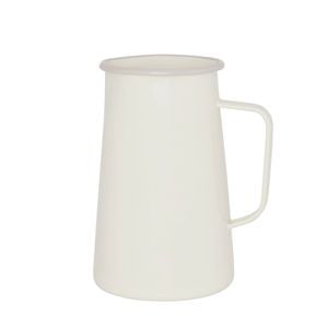 Davis & Waddell Daylesford Enamel Pitcher 2.2l Cream 17x13x22cm