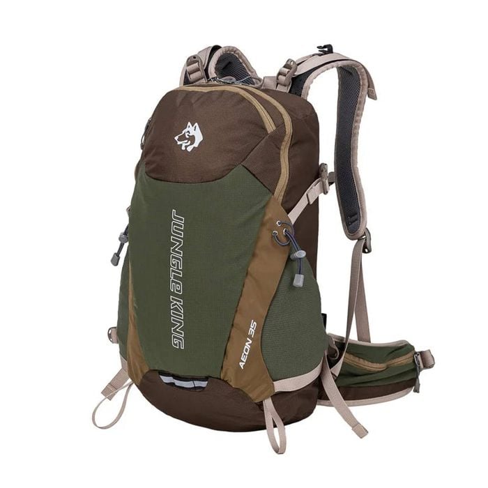 NNEOBA Lightweight 35L Hiking Backpack Breathable Camping Green