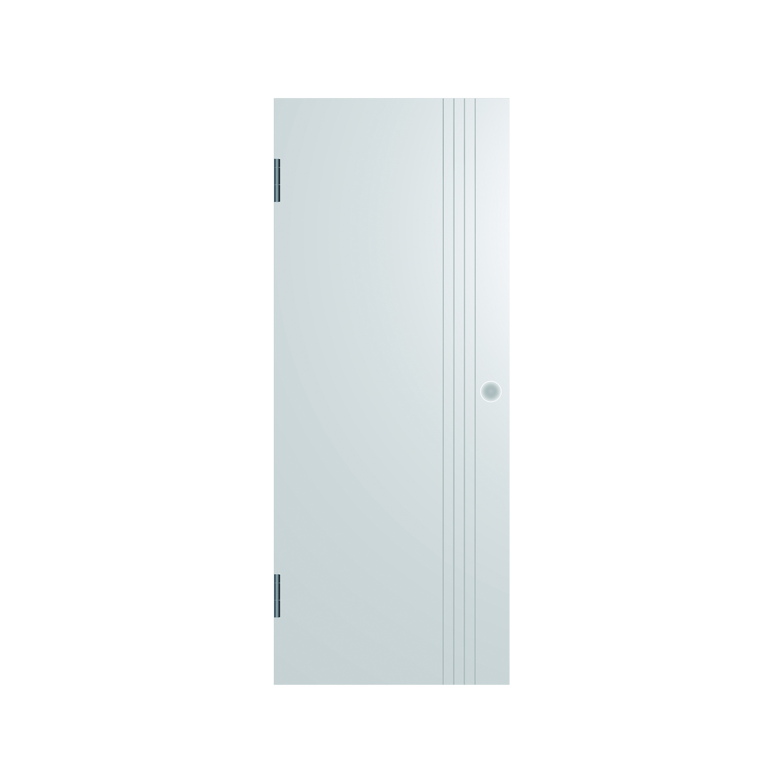 Hume 2340 x 820 x 35mm Internal Door Primed MDF Accent Prehung HAG9
