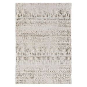 Loopsie-180cm X 120cm-artisia Cream And Brown Tribal Washable Rug