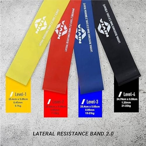 Nivia Lateral 2.0 Resistance Bands Exercise Bands Bunnings Australia