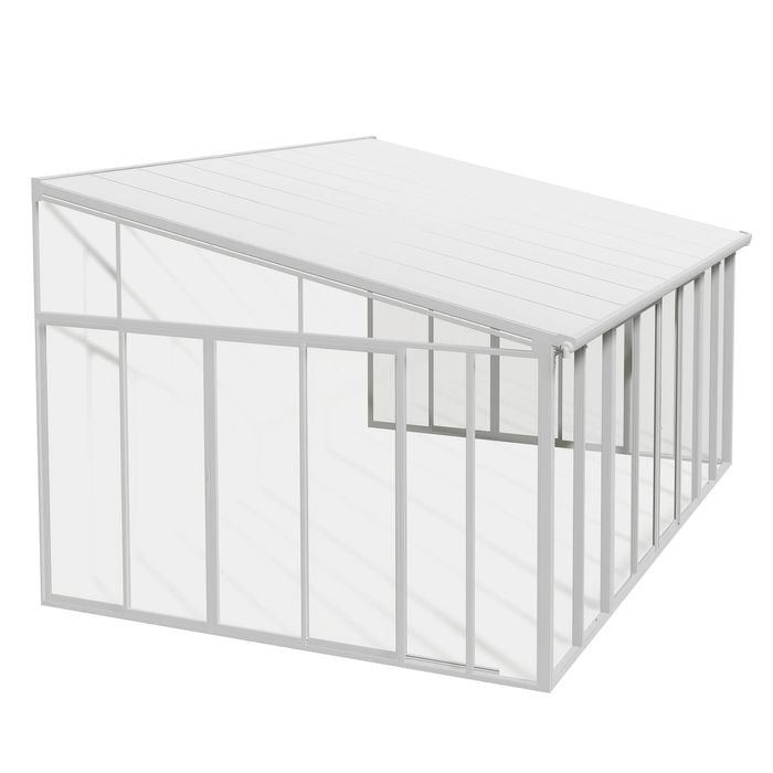 Canopia SanRemo 4 X 4 Lean To Conservatory, Veranda and Sunroom