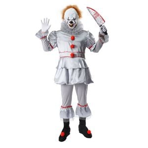 s Stephen Kings It Pennywise Evil Killer Clown Halloween Costume Party Outfit