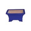 Northcote Pottery 24 x 24 x 11cm Square Izumi Bonsai Pot - Blue