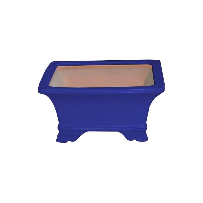 Northcote Pottery 24 x 24 x 11cm Square Izumi Bonsai Pot - Blue