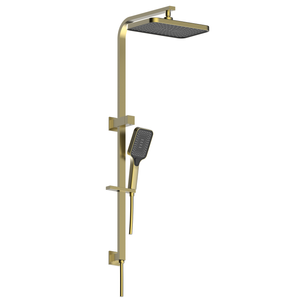 Mondella  Brushed Brass Rococo Multifunction Twin Shower