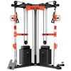 SmartFit C1 Max Compact Cable Machine 130kg Pin Loaded Home Gym – Cable Crossover Multi Functional Trainer