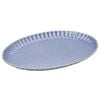 Ladelle Marguerite Stoneware Oval Serving Platter/Plate 40x27x3cm Powder Blue