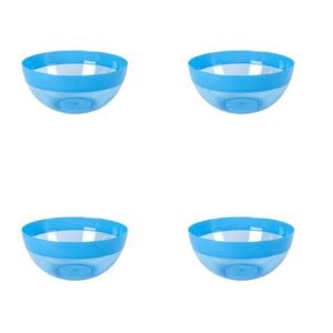 4PK Urban Kitchen Salad Bowl Two-Toned Blue 26.5cm Stylish Design