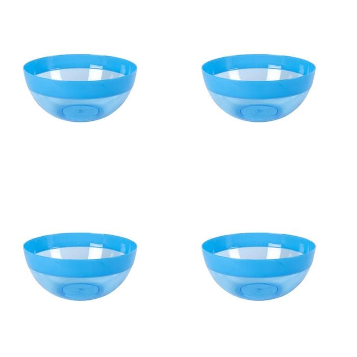 4PK Urban Kitchen Salad Bowl Two-Toned Blue 26.5cm Stylish Design
