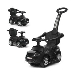 Costway 3-in-1 Kids Ride On Push Car Sliding Car Toy - Black