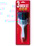 UNi-PRO 3 Piece Paint Brush Set