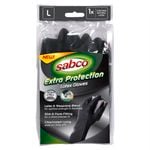 Sabco Large Extra Protection Latex Gloves - 1 Pair
