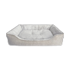 Art & Bob 81 x 61cm Linen Look Faux Fur Lounger
