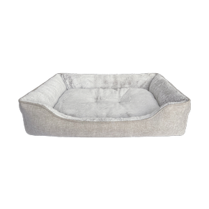 Art & Bob 81 x 61cm Linen Look Faux Fur Lounger