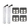 iDeer Life [6PK] Replacement (4 Filter+2 RollingBrush) Compatible Dreame H12 Pro