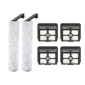 iDeer Life [6PK] Replacement (4 Filter+2 RollingBrush) Compatible Dreame H12 Pro