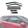 AUSGO Stainless Trim Weather Shields for Mitsubishi Outlander ZM 2021-Onwards Weathershields Window Visors Wind Deflectors
