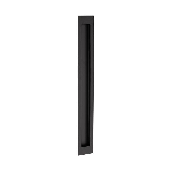 Zanda 300 x 37mm Matt Black Concealed Fixing Verve Flush Pull 5306BLK